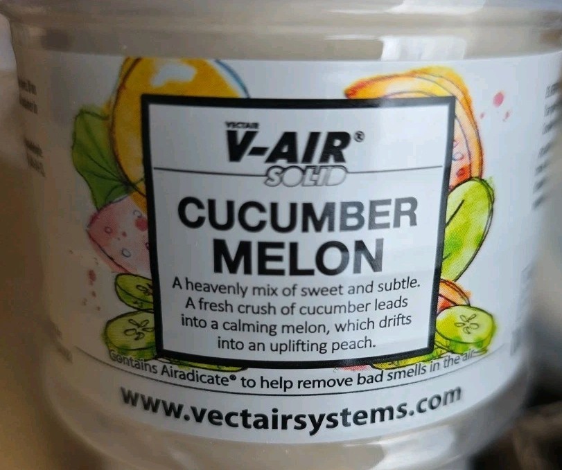 Vectair V-Air Solid Cucumber Melon Refill – BOX OF 6 – Free Shipping!