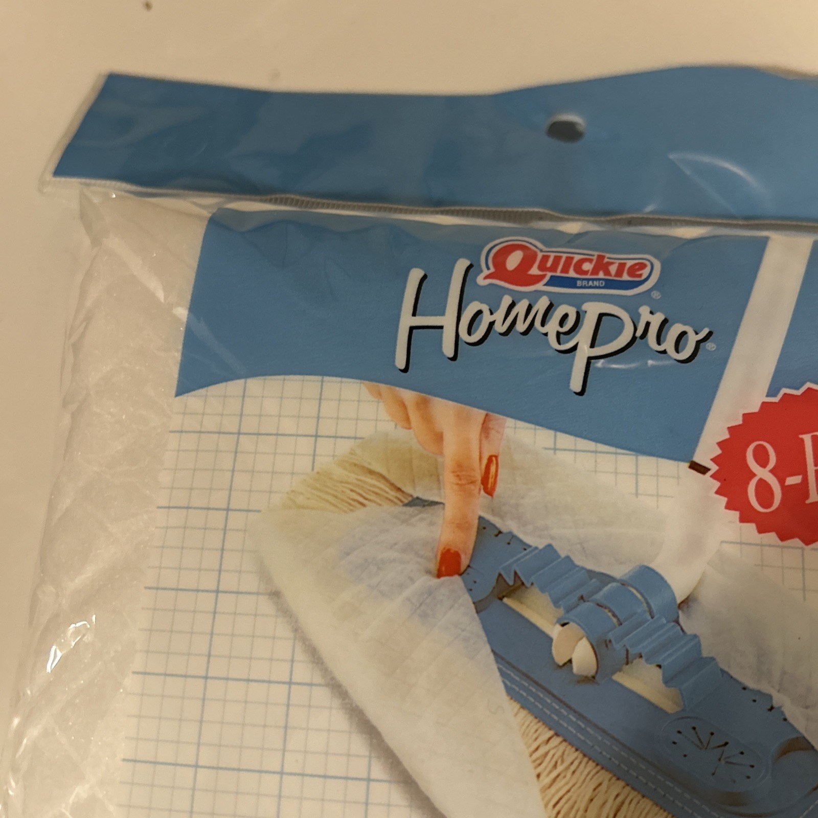Quickie Brand Home Pro 8 Pack Disposable Dusting Sheets 14×14 2002 New Old Stock
