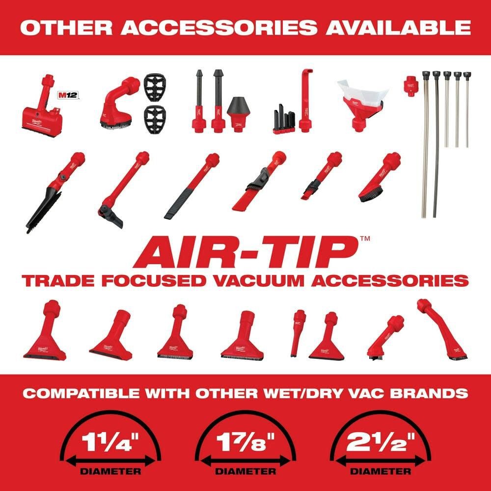 Milwaukee M18 Vacuum Wet/dry Bare Tool