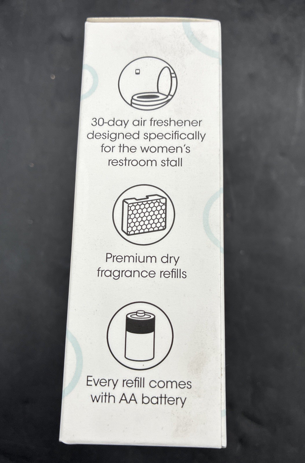myfresh Dispenser 2.0 Air Freshener Improved Design Motion Sensor White/Gray …