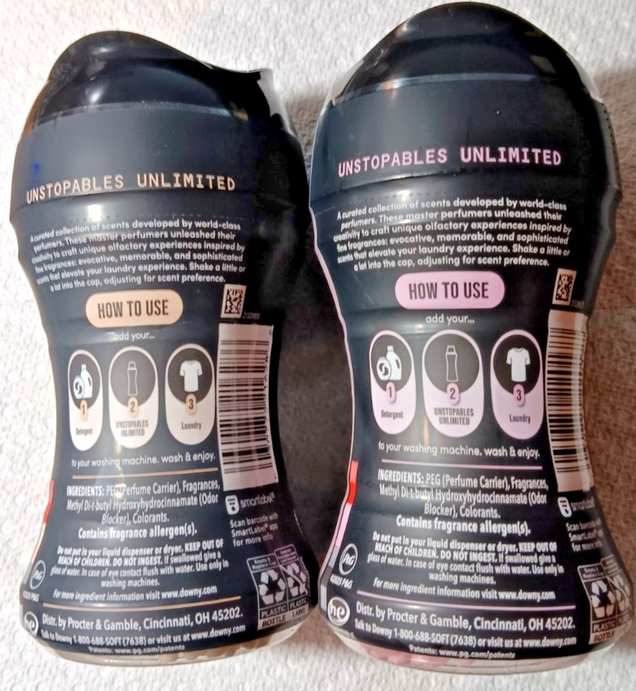 Downy Unstopables Unlimited N.26 Laundry Scent Booster Beads 4.8 oz Rose Honey