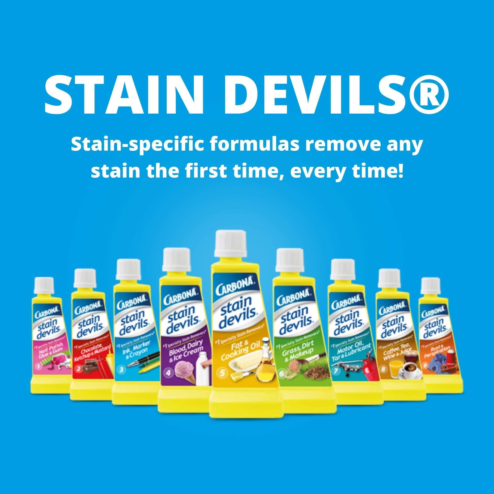 Carbona Stain Devils® #4 – Blood, Dairy & Ice Cream | Professional Str