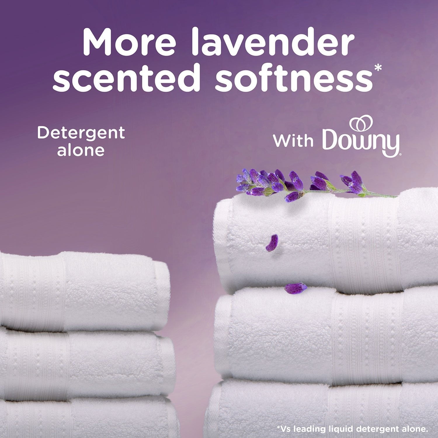 Downy Ultra Soft + Calm Fabric Softener, Lavender & Vanilla Bean, 111 fl oz