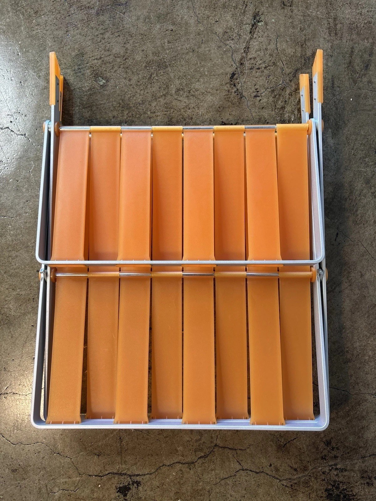 Vintage Rexite, 1990s Model 2400 Magazine Rack by Raul Barbieri