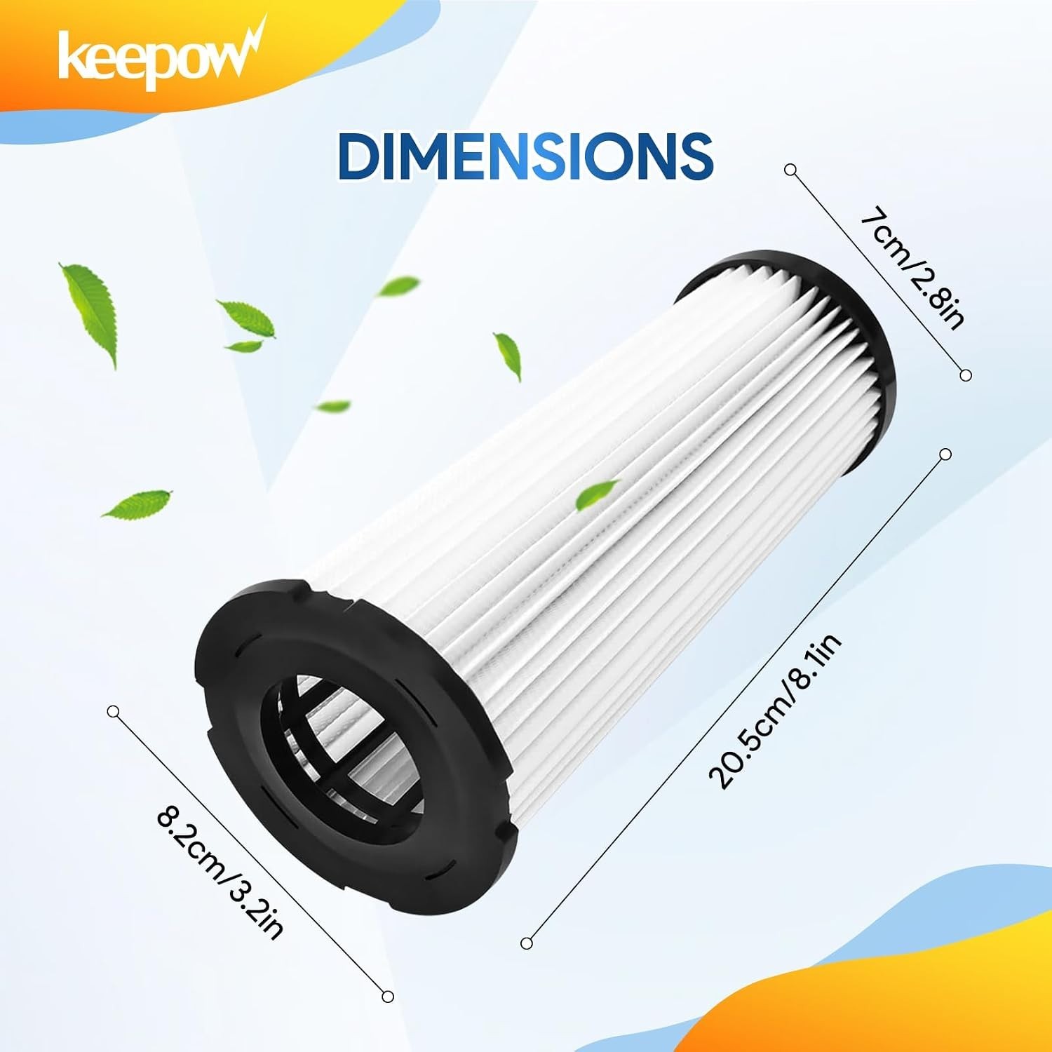 Replacement F1 HEPA Filter for Dirt Devil – Washable and Efficient Air Cleaner
