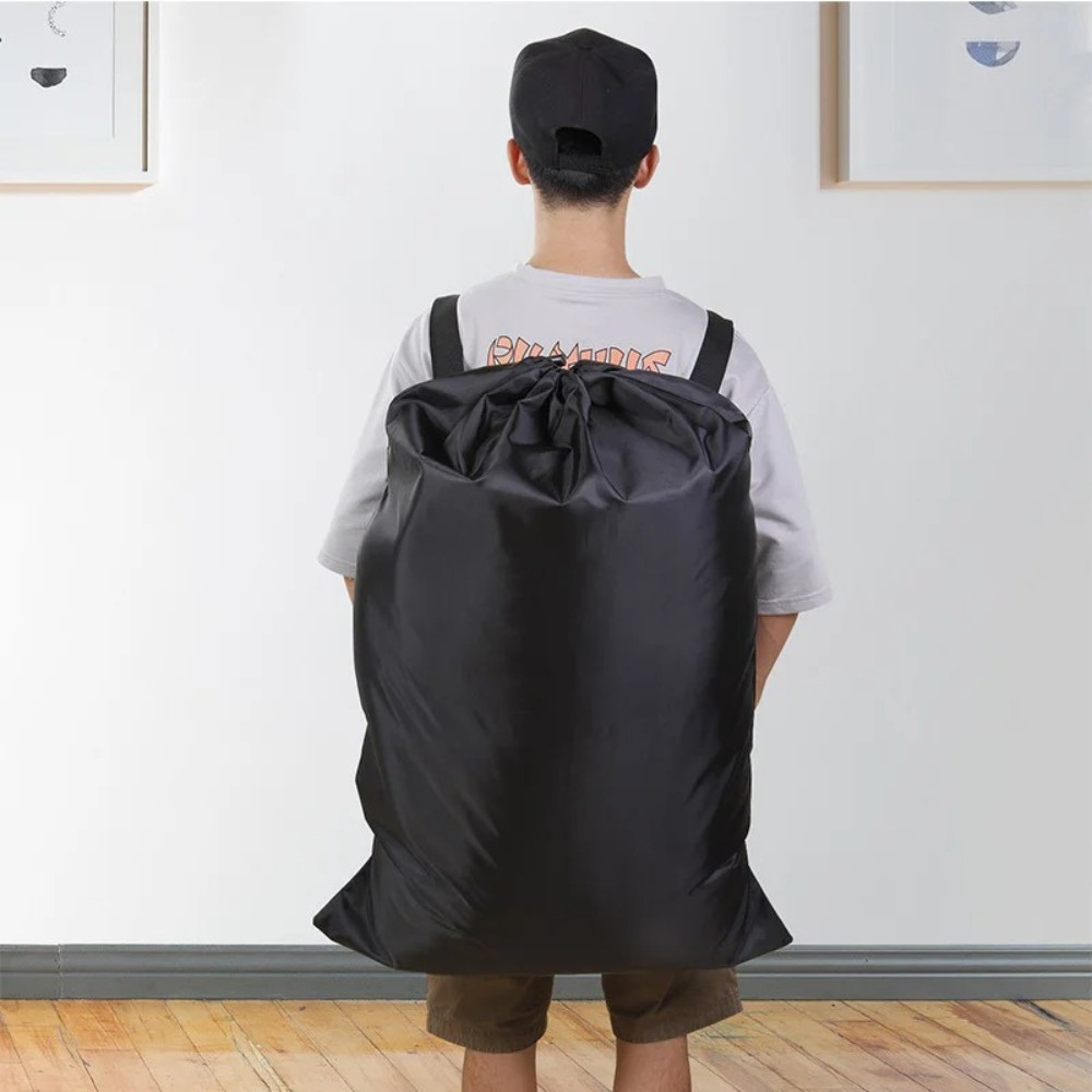 Extra Large Laundry Bag Backpack Heavy Duty Washing Clothes Drawstring 61×92 CM