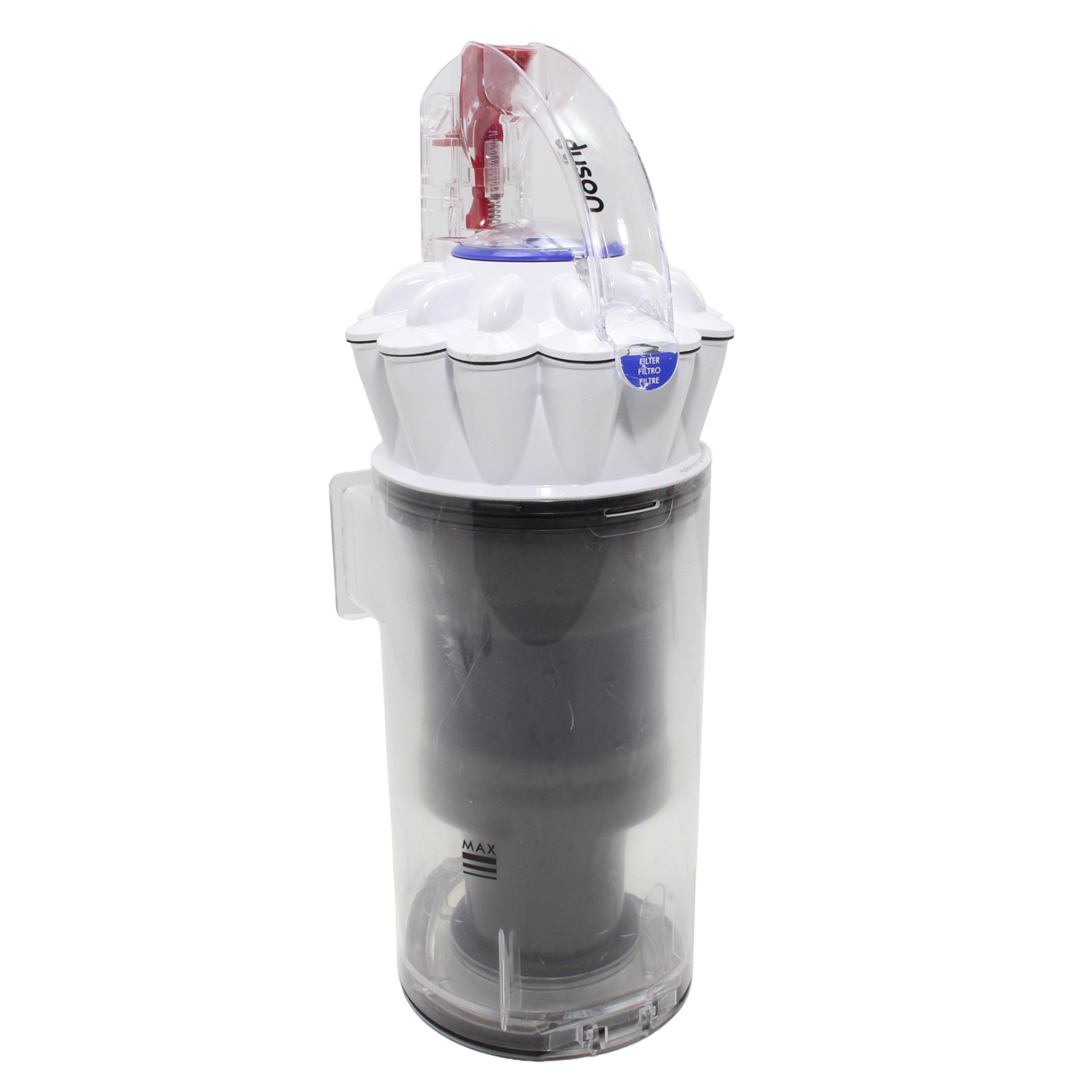 Dyson DC40 UP16 UP19 CANISTER DIRT DUST BIN w/ CYCLONE OEM # 966460-06 White