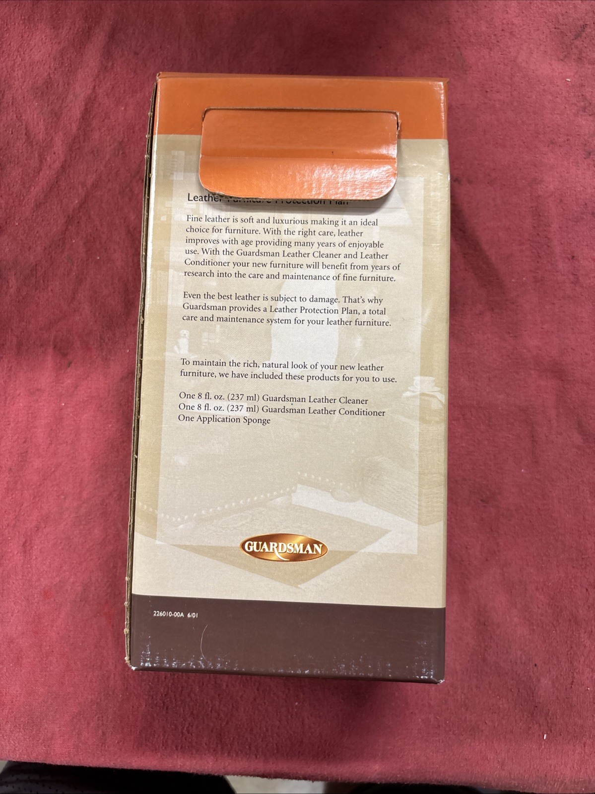 GUARDSMAN Leather Furniture Protection Plan Kit ￼