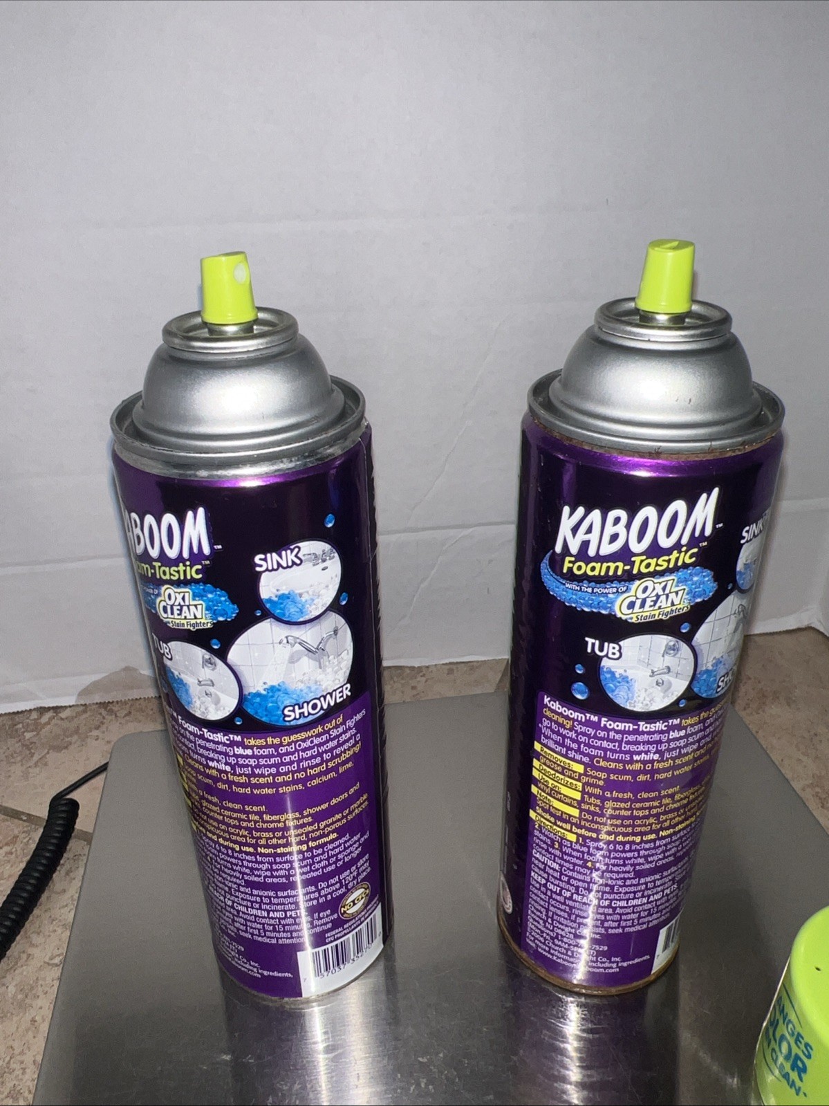 KABOOM Foam-Tastic Bathroom Cleaner, 19 oz. New & Used