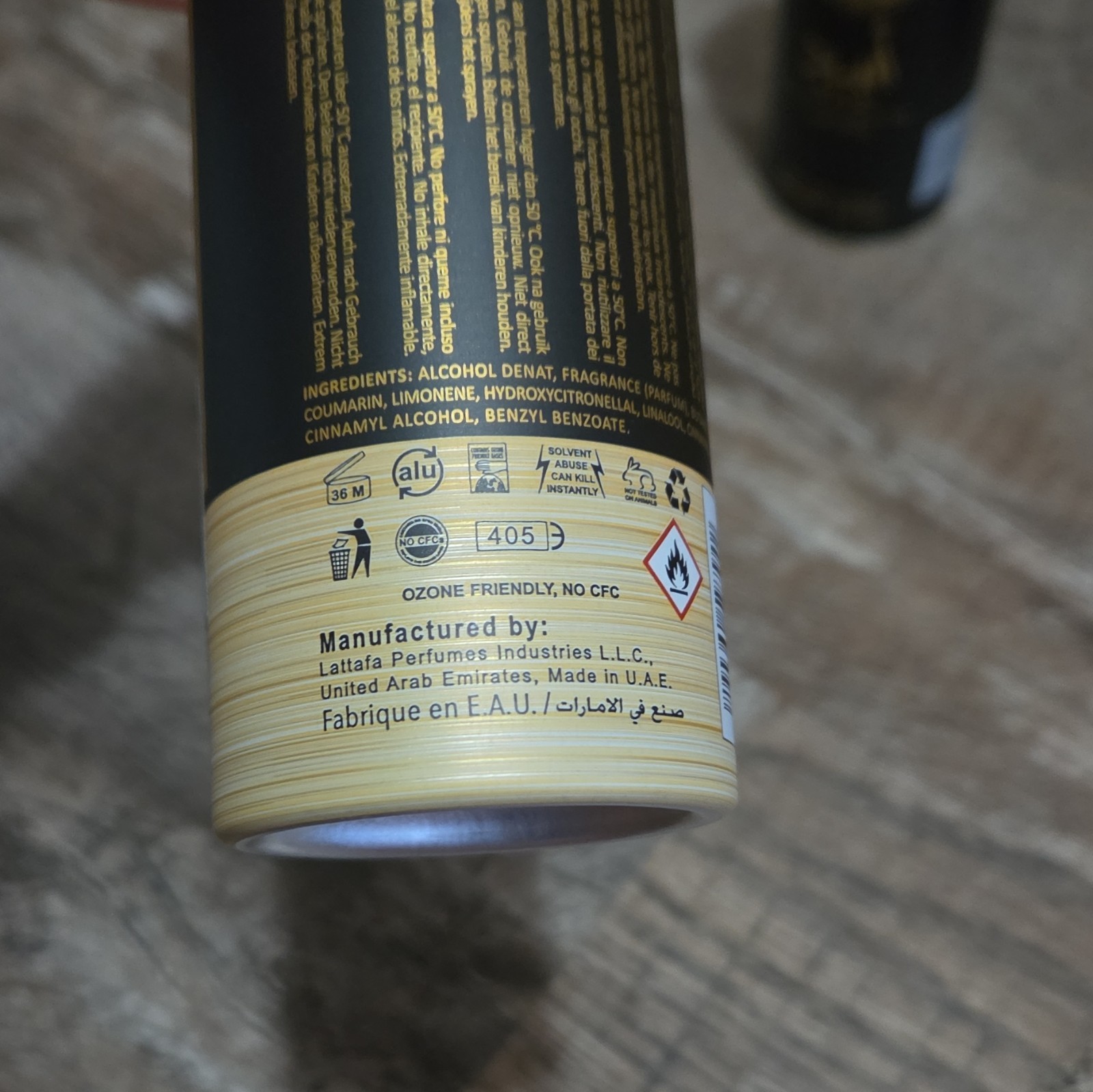 Lattafa Khamrah 300ml Air Freshener + 2x Asad 200ml Perfumed Spray