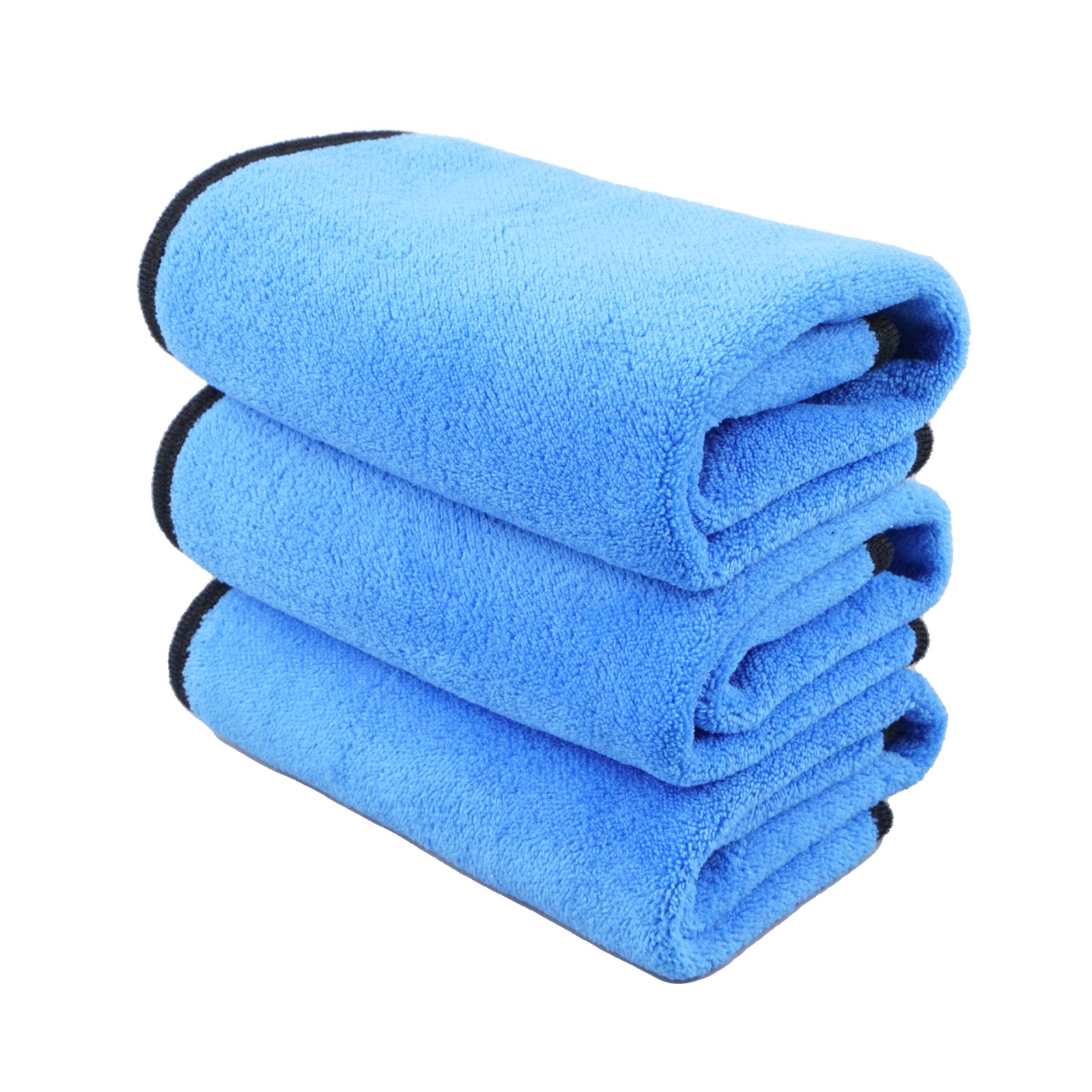 Car Wash Towel Microfiber Plush Cleaning Drying Cloth Resuable