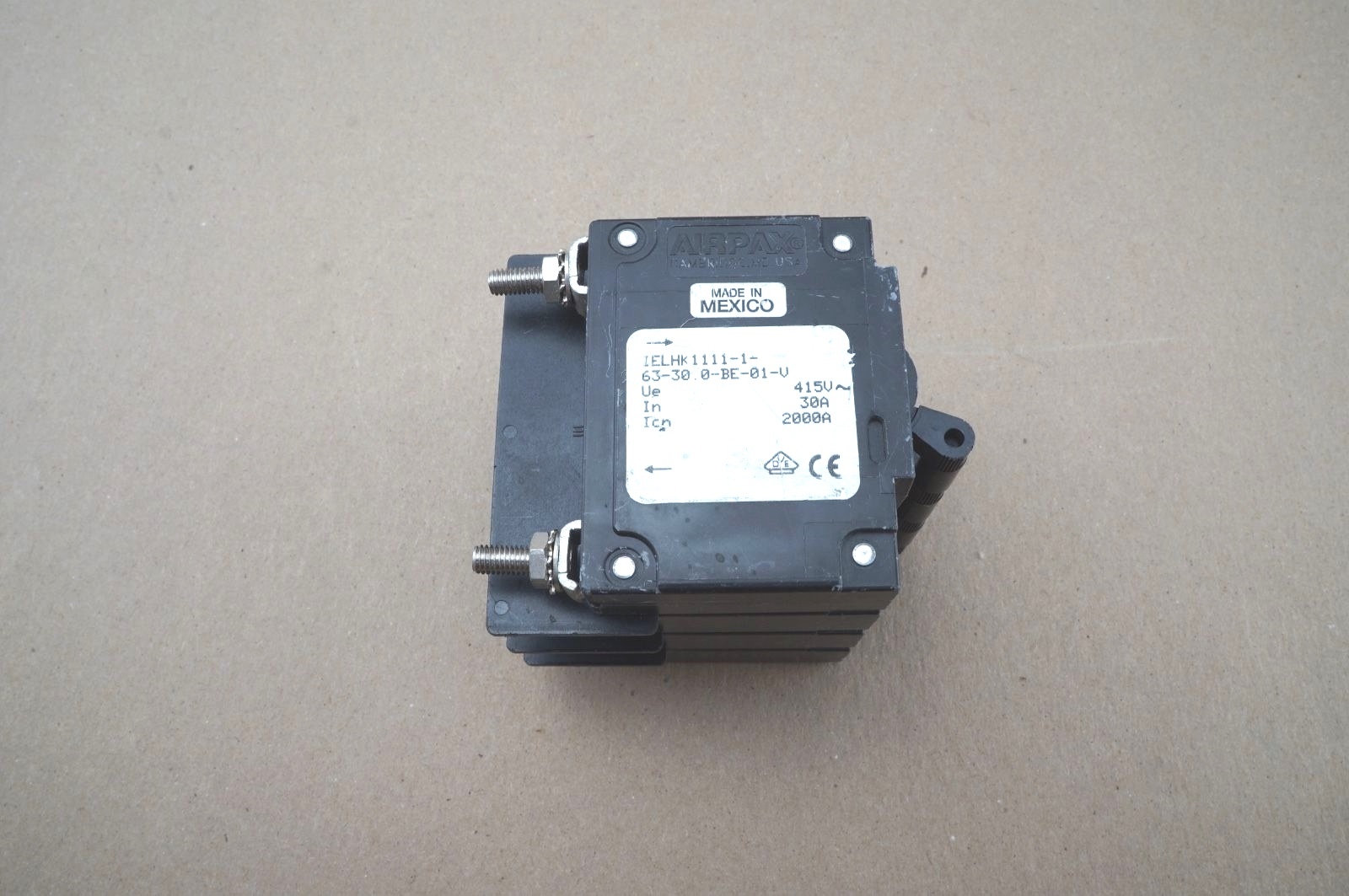 NEW AIRPAX Circuit Breaker Magnetic Circuit Breaker IELHK1111-1-63-30.0-BE-01-V