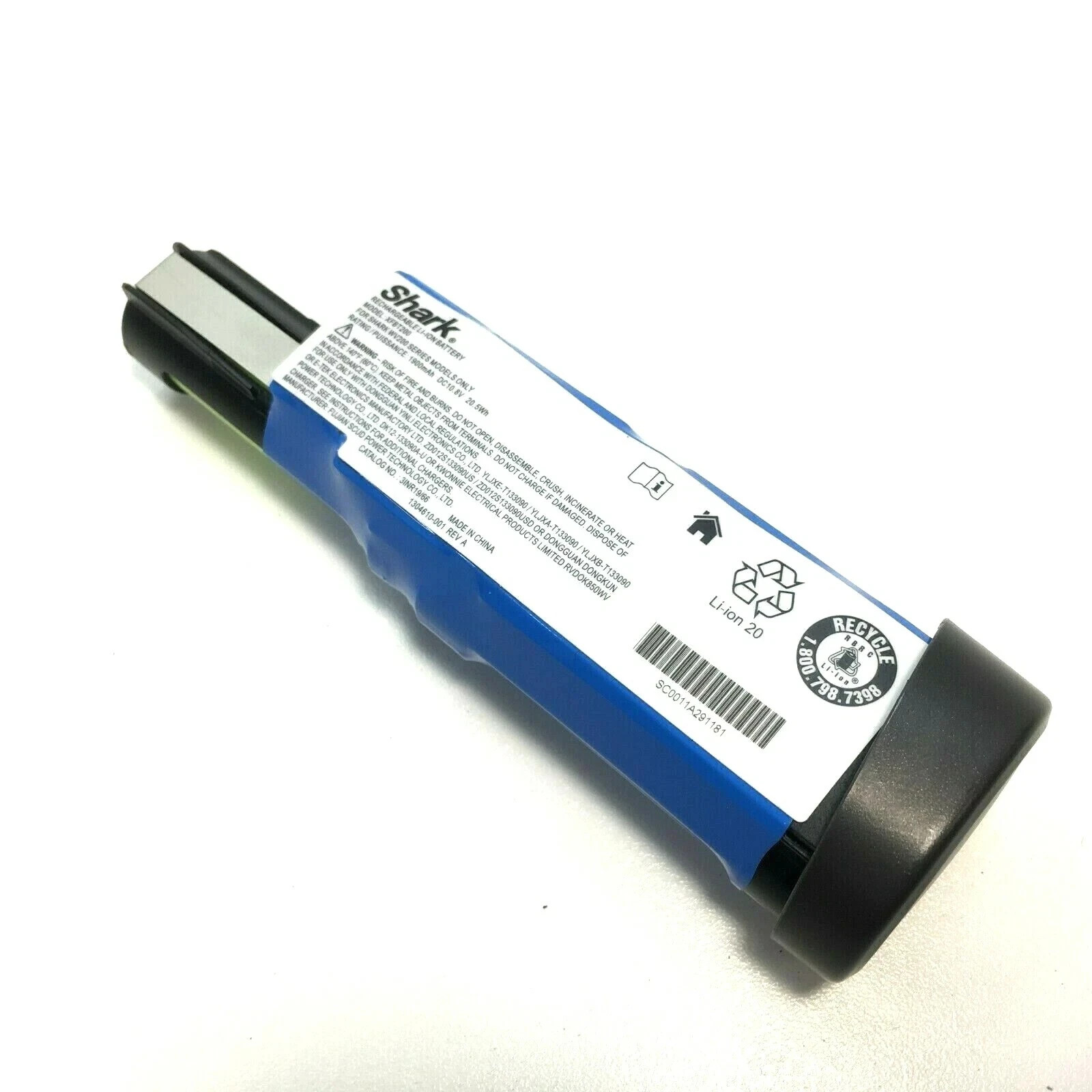Original XFBT200 Battery For Shark WV200UK, WV200, WV201,WV205,WV220,Ion W1 Cord