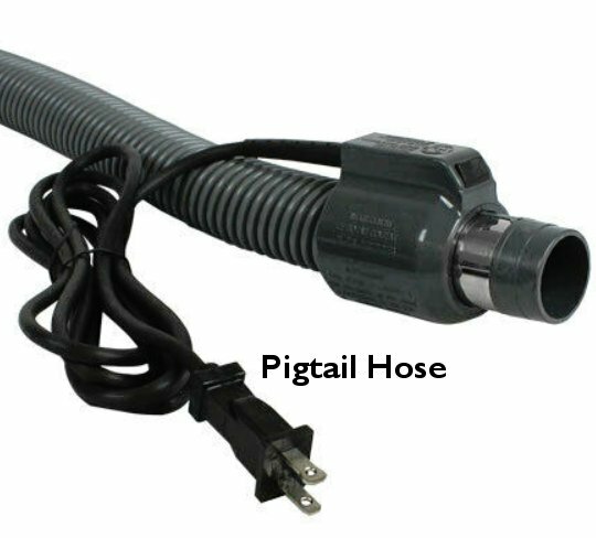 NuTone Central Vacuum Current-Carrying Crushproof Hose, 30 Ft. #CH515