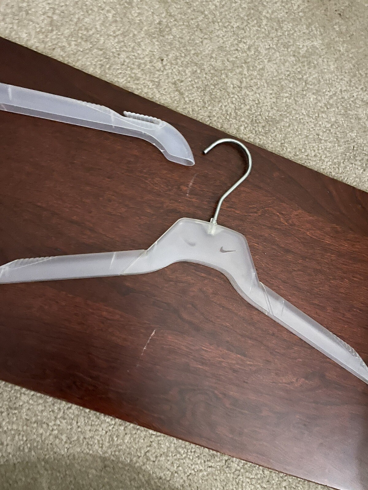 Nike Logo Branded Clothing Hangers Vintage From Retail Store – 3 Pack