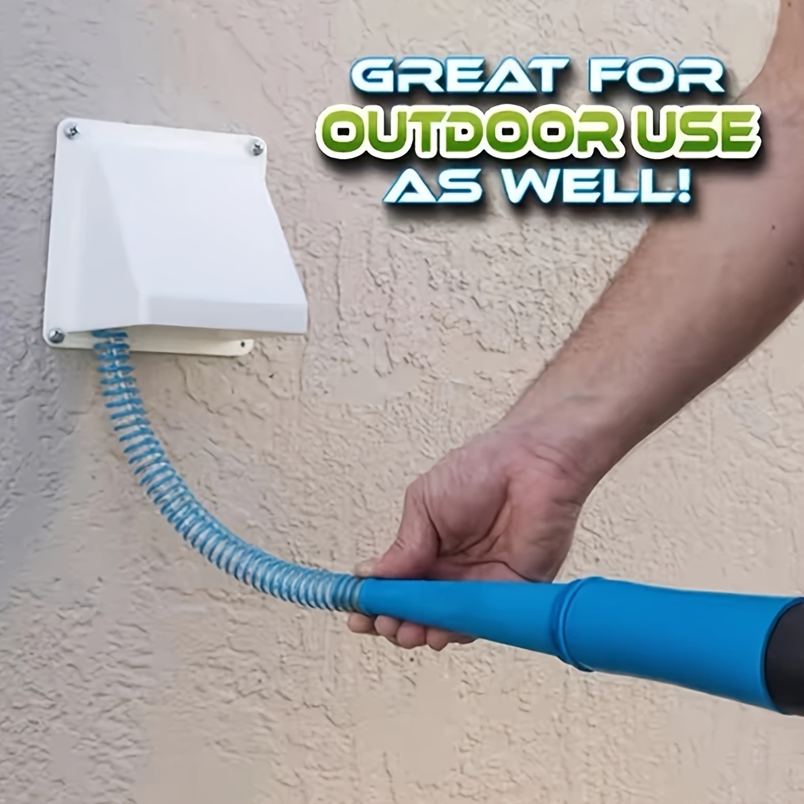 Vacuum Narrow Space Attachment-Flexible Hose for Appliance & Tight Area Cleaning