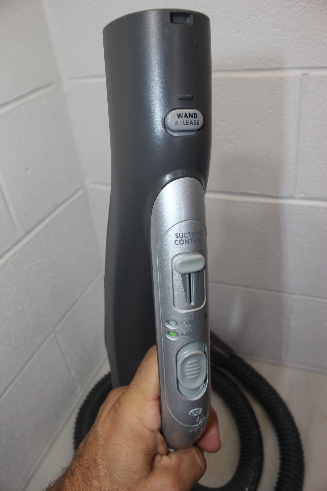 Kenmore Canister Vacuum Elite 800 Hose 3 Prong 2 Hole 116 Gray/Black WORKS euc!
