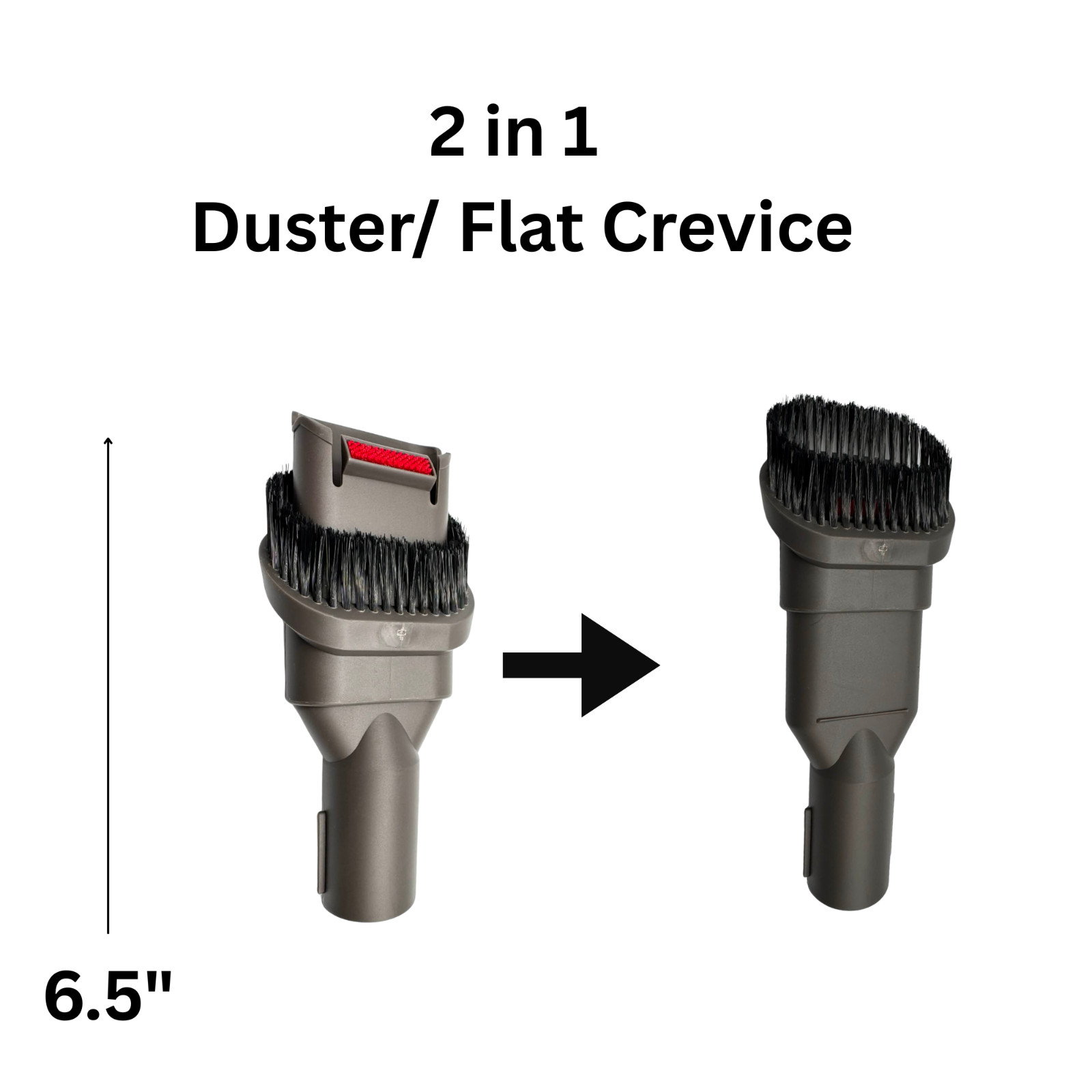 Extension Hose Brush Crevice for Dyson V7 V8 V10 V11 V15 Duster Tool Accessories