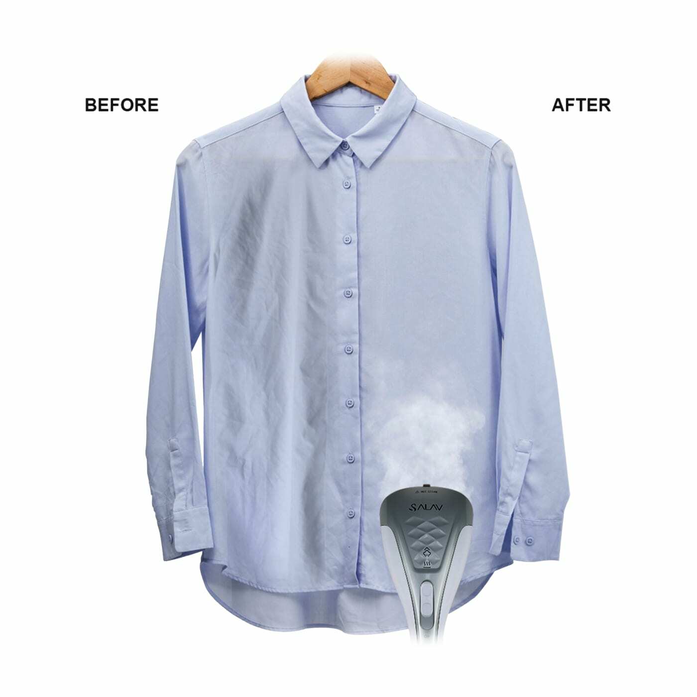 Duo Press Handheld Garment Steamer, All in One Steam + Iron, 1150 Watt -Open Box