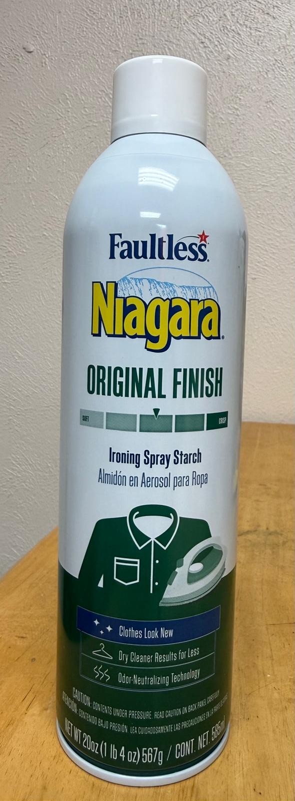 Niagara Original Ironing Spray Starch (2 Pack)
