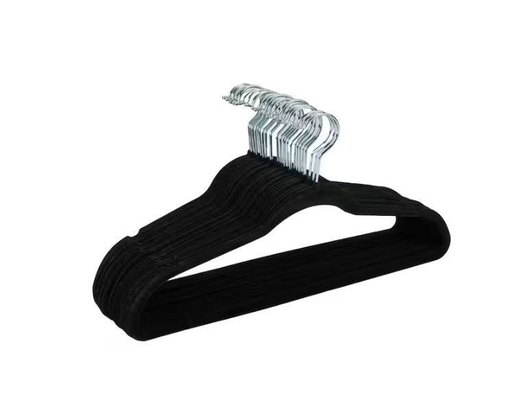 Velvet Hangers 25-Pack Heavy Duty Space Saving Clothes Hangers