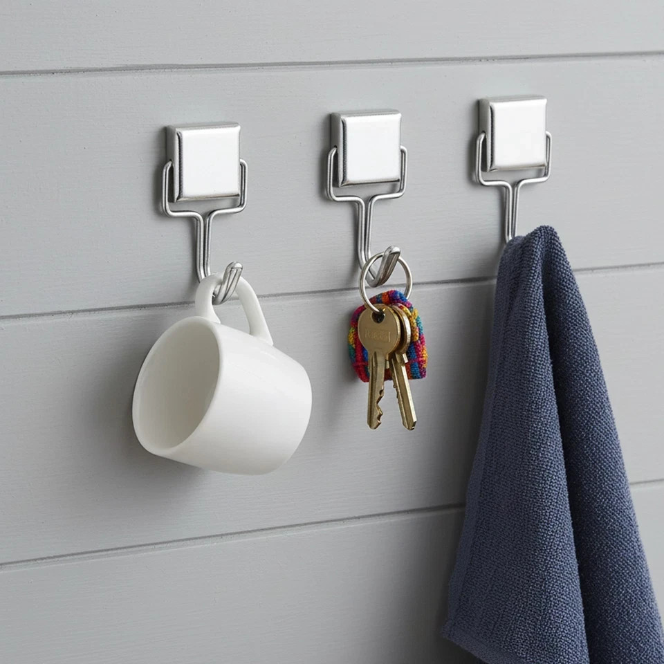 10/5/2 Pack Magnetic Hooks Heavy Duty, 10 lbs Strong Magnet Hooks – Multipurpose