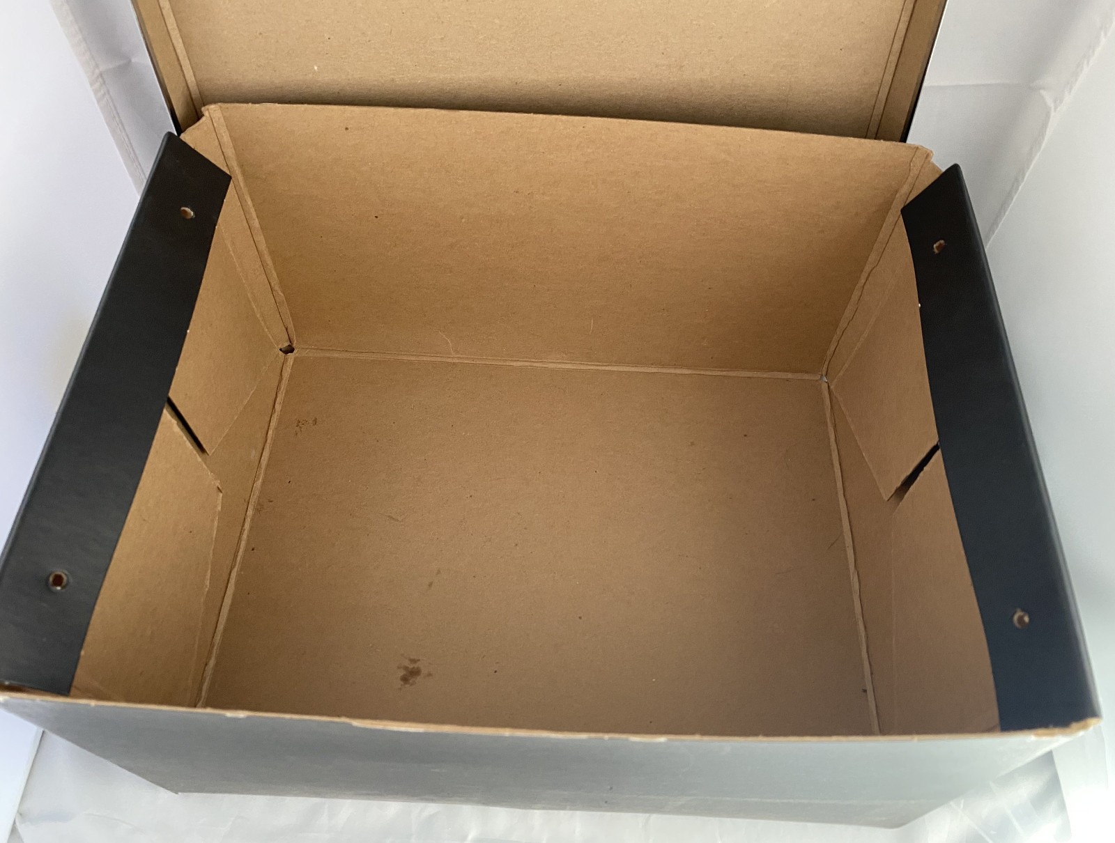 Ikea Kassett Single Large Storage Box Black 33x25x17 CM 13x10x6 7/8 IN Used