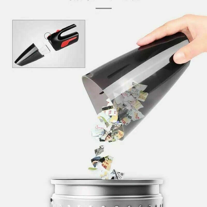 US Car Vacuum Cleaner Duster Portable Rechargeable Wet&Dry Strong Suction Duster