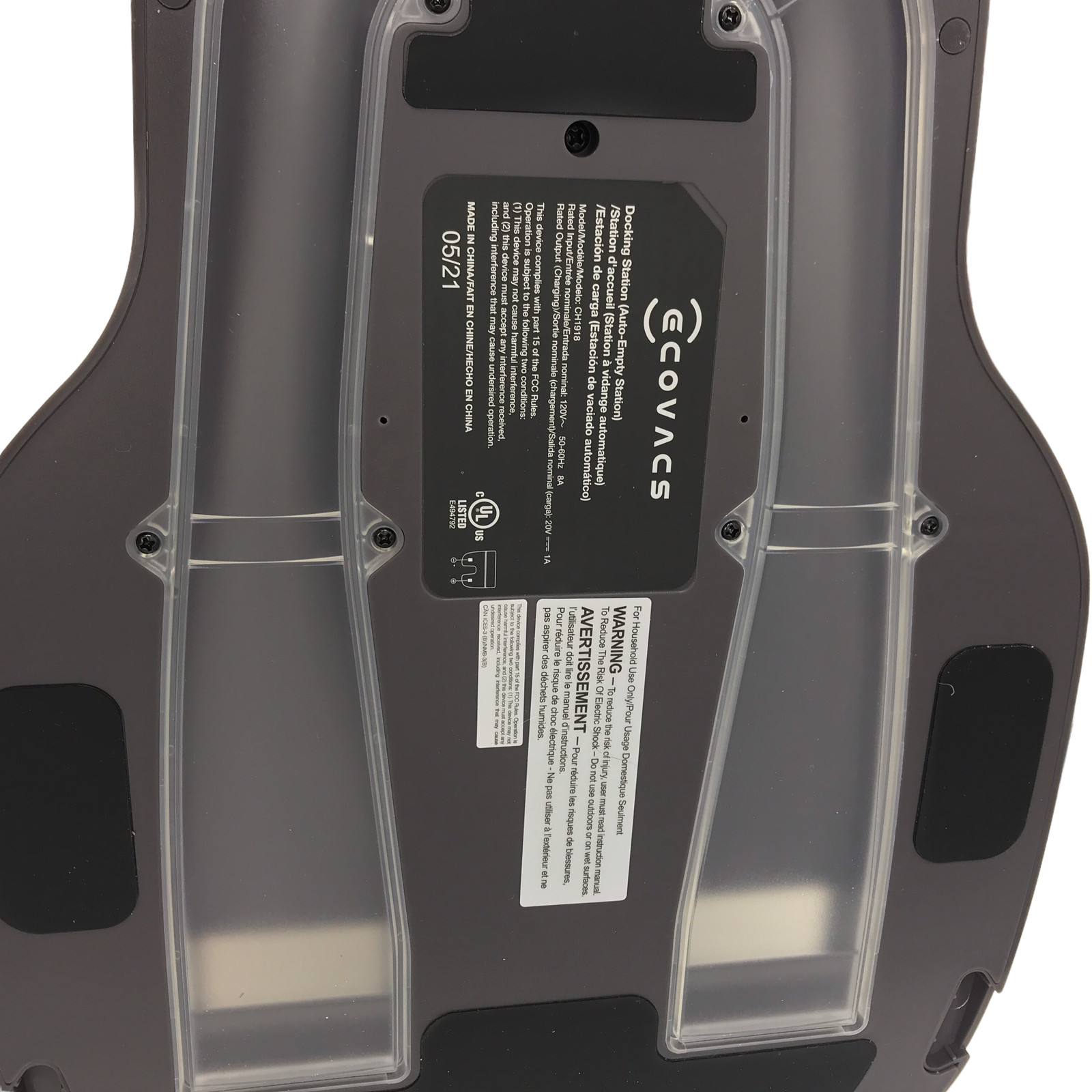 Ecovacs Robotics Deebot Ozmo T8 AIVI+ Vacuum w/ Base / Full set #NO2334 (AR)