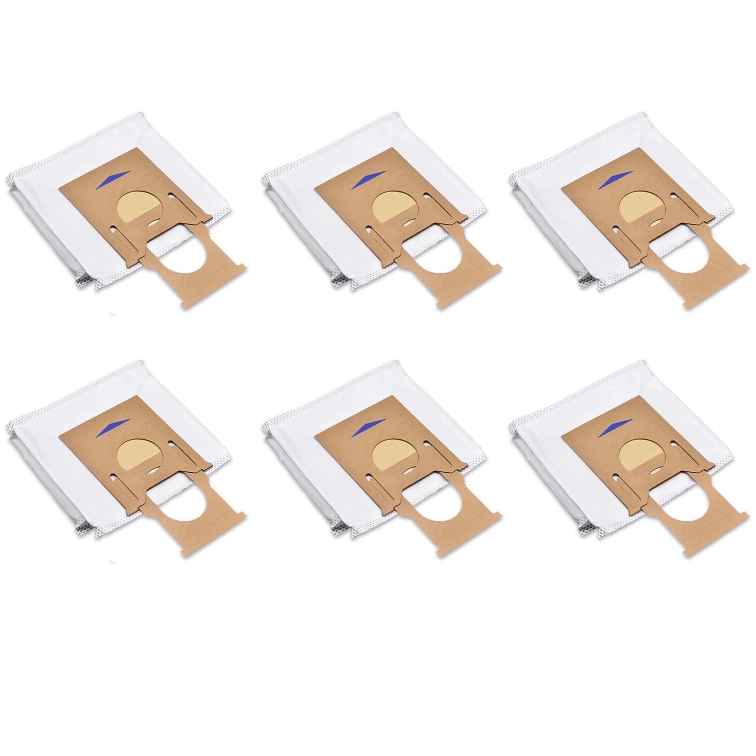 6 Dust Bags Fits For ECOVACS DEEBOT OZMO T8, T8AIVI, T9Aivi, N8 Pro Vac