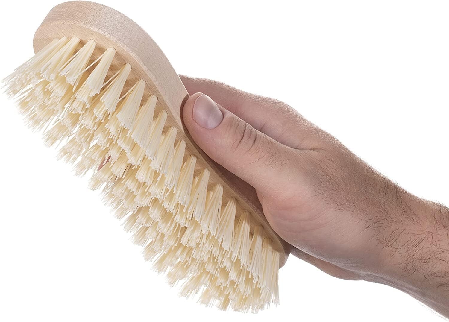 Konex Stiff Bristles Utility Cleaning Brush (2 Pack)