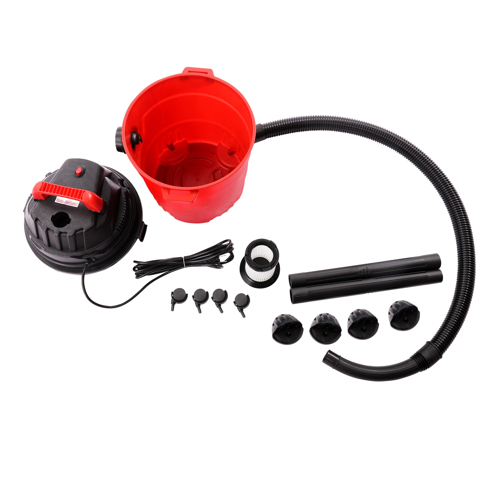1000W Wet/Dry Vacuum Cleaner Portable Heavy-Duty 3in1 w/ Attachments for House