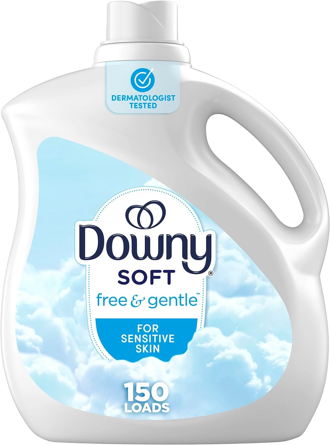 Downy Free & Gentle Fabric Softener (Fabric 111 Fl Oz (Pack of 1)