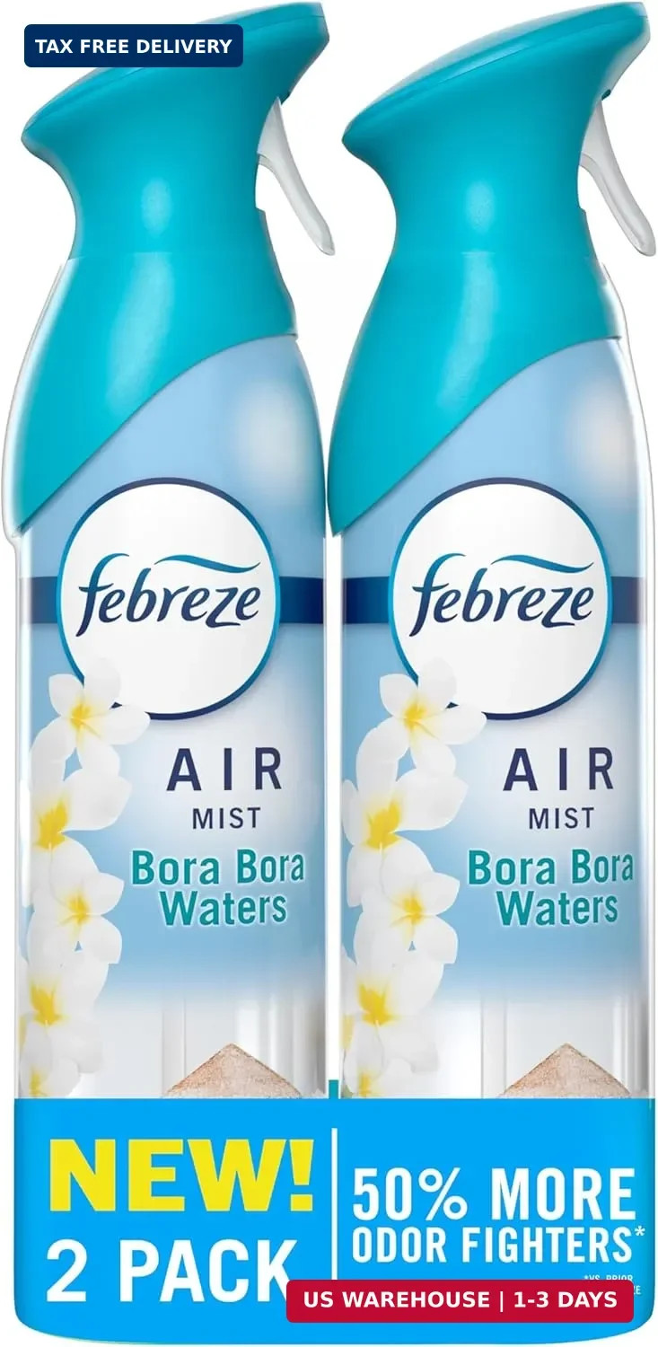Febreze Air Mist, Air Freshener Spray, Odor Fighting Room Spray, Deodorizer for