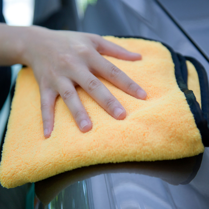 Car Wash Microfiber Towel Auto Cleaning Drying Cloth Hemming Super Absorbent