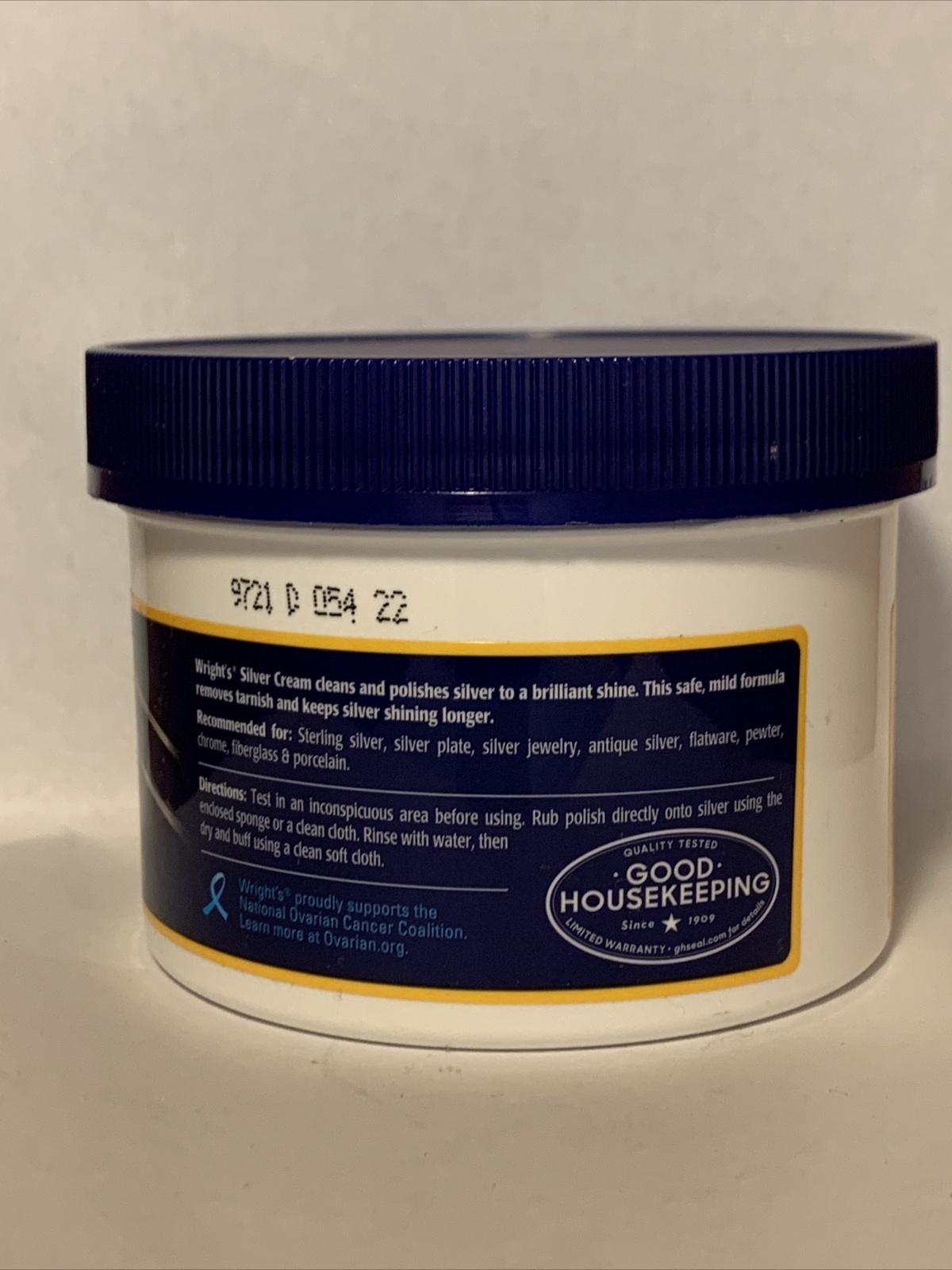 Wright’s Silver CleaninCream Shines Restores Metal Silver Polish Cleaner 8 Ounce