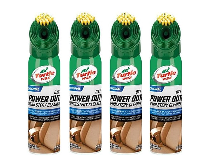 4 PK – Turtle Wax T246A Oxy Power Out Upholstery Cleaner 22 oz