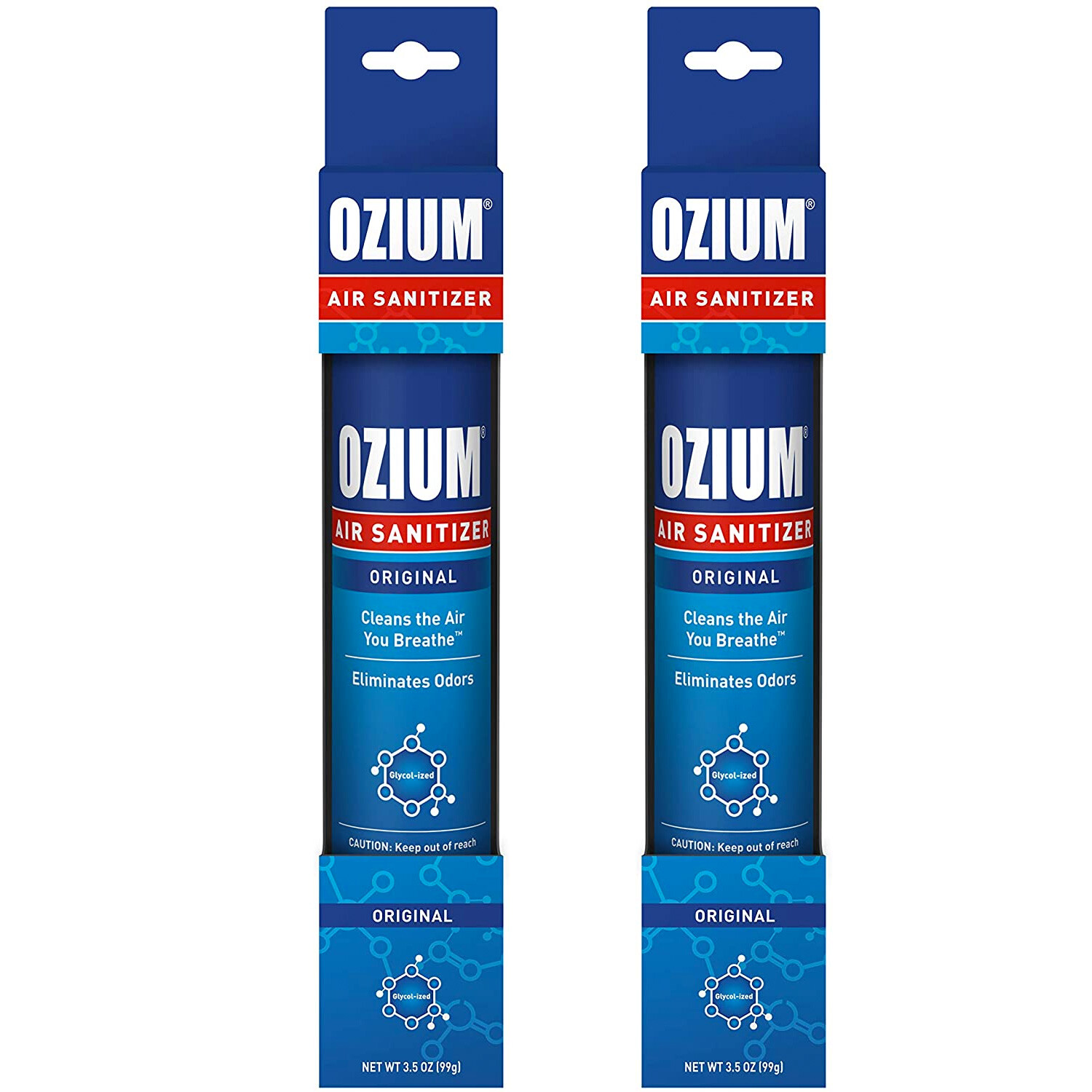 Ozium Air Cleaner 3.5 oz. Ozium Spray, Original (2-PACK)