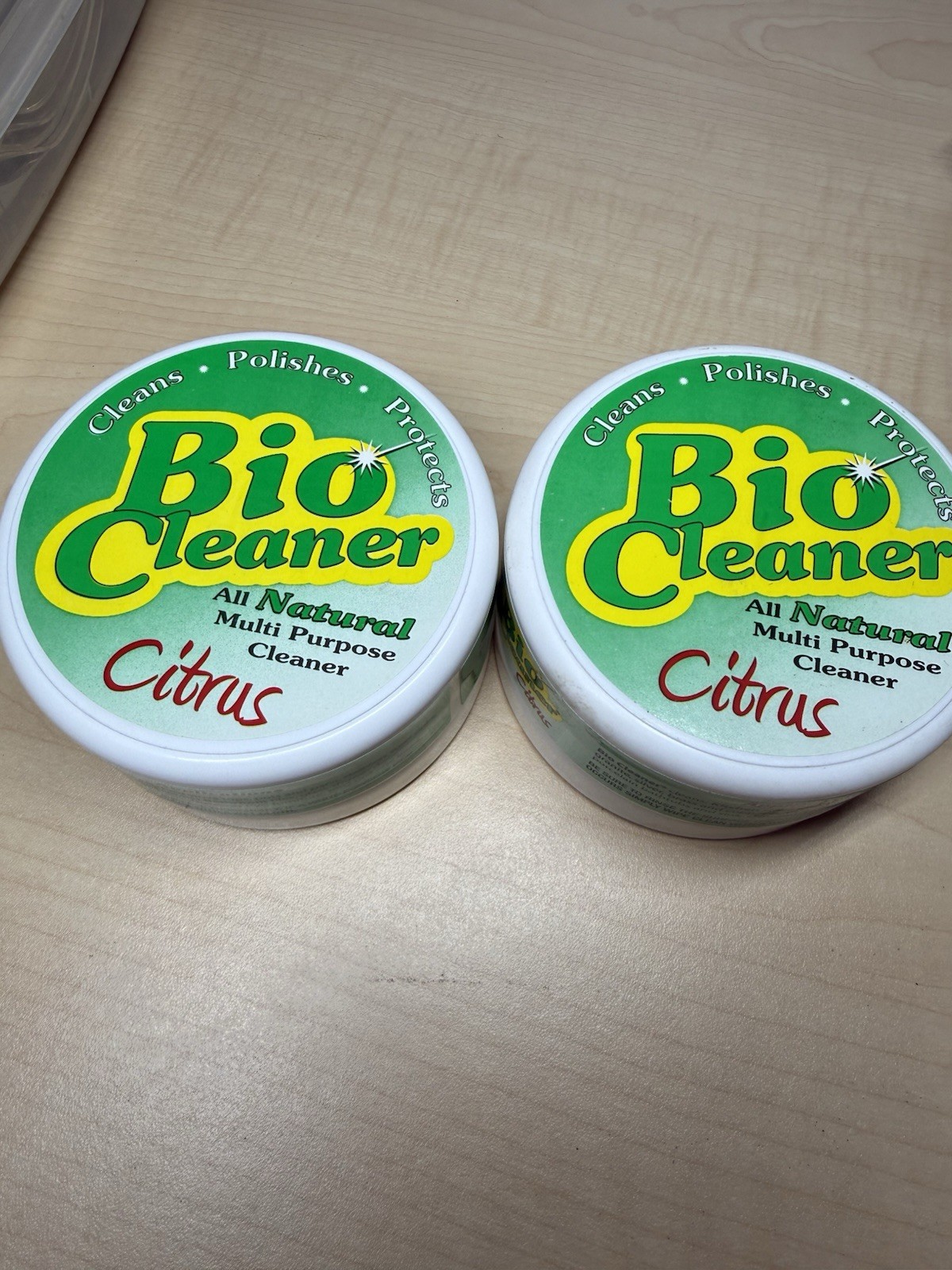 Bio Cleaner All Natural Multi-Purpose CITRUS Cleaner 10.5 Oz W/Sponge Bundle 2