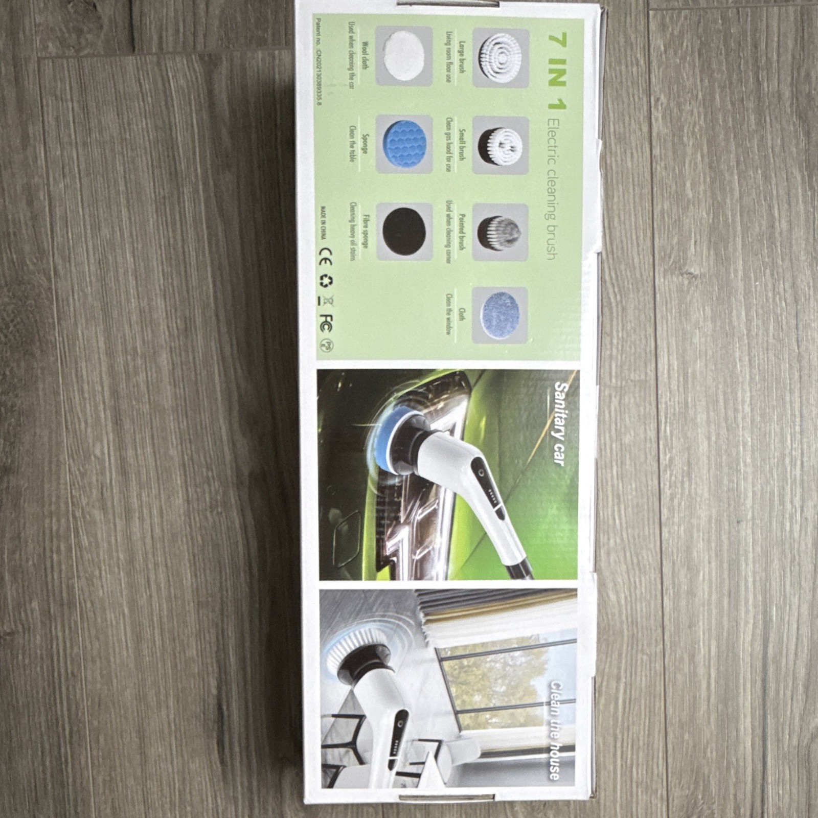 LOSUY 7-in-1 Rechargeable Electric Cleaning Brush 25W USB-C ANS-8050