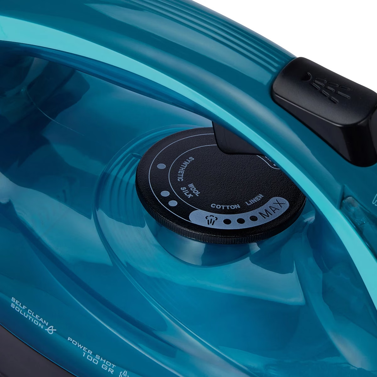 2400W Steam Iron Powerful Steam Spray Adjustable Temperature Non-Stick Soleplate