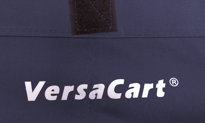 The Original Patented Versacart Transit Folding Shopping and Utility Cart, Navy