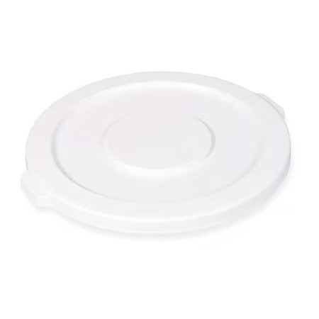 Rubbermaid Commercial Fg261960wht Brute Trash Can Lid, Round, 20 Gal Capacity,