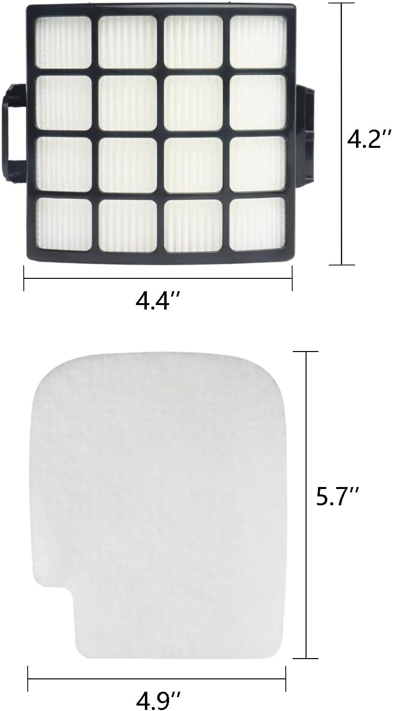 AZ3002 Filter Kit Replacement for Shark Stratos DuoClean PowerFins HairPro Power