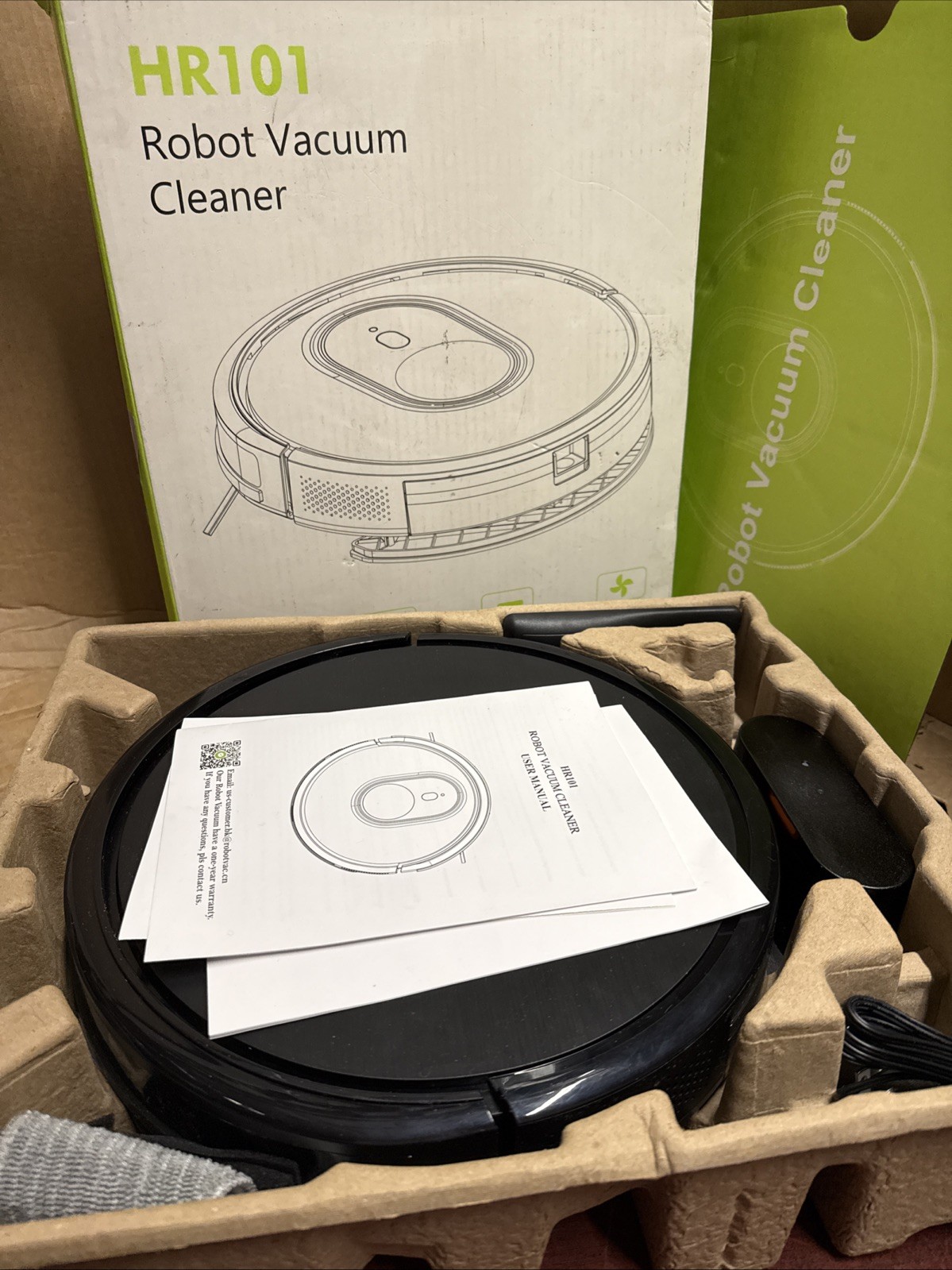 XIEBRO Smart HR101 3 in 1 Mopping Robotic Vacuum with Schedule, App/Bluetooth
