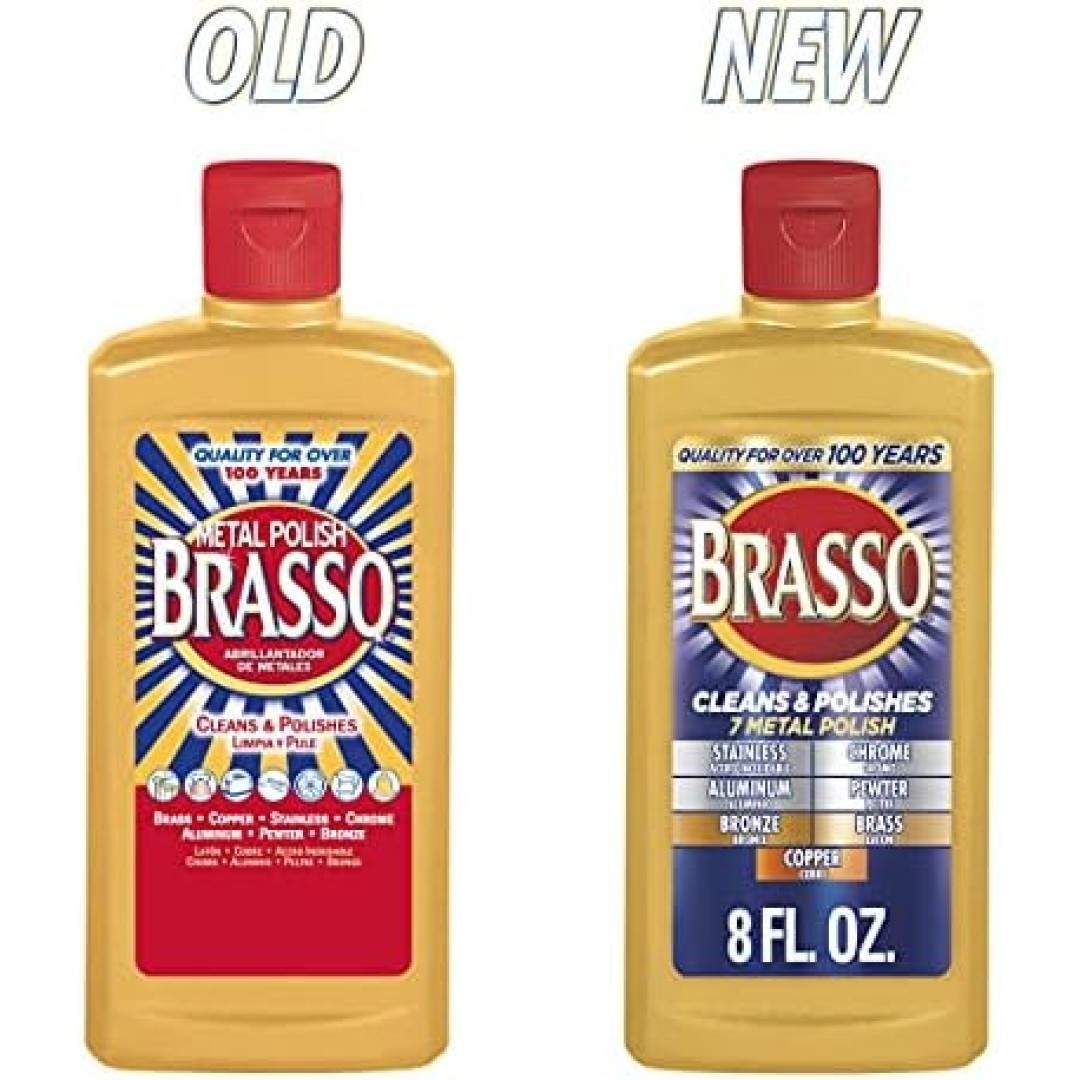 NEW Brasso-Multi-Purpose Metal Polish, 8 oz(FAST SHIPPING)