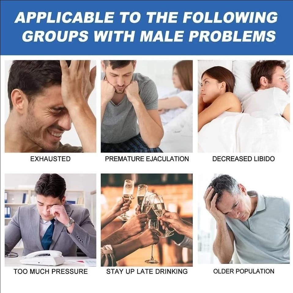 Uncle Stiffy Nasal Inhaler, Complex Mens Nasal Inhaler, Prostate Restore Energy-