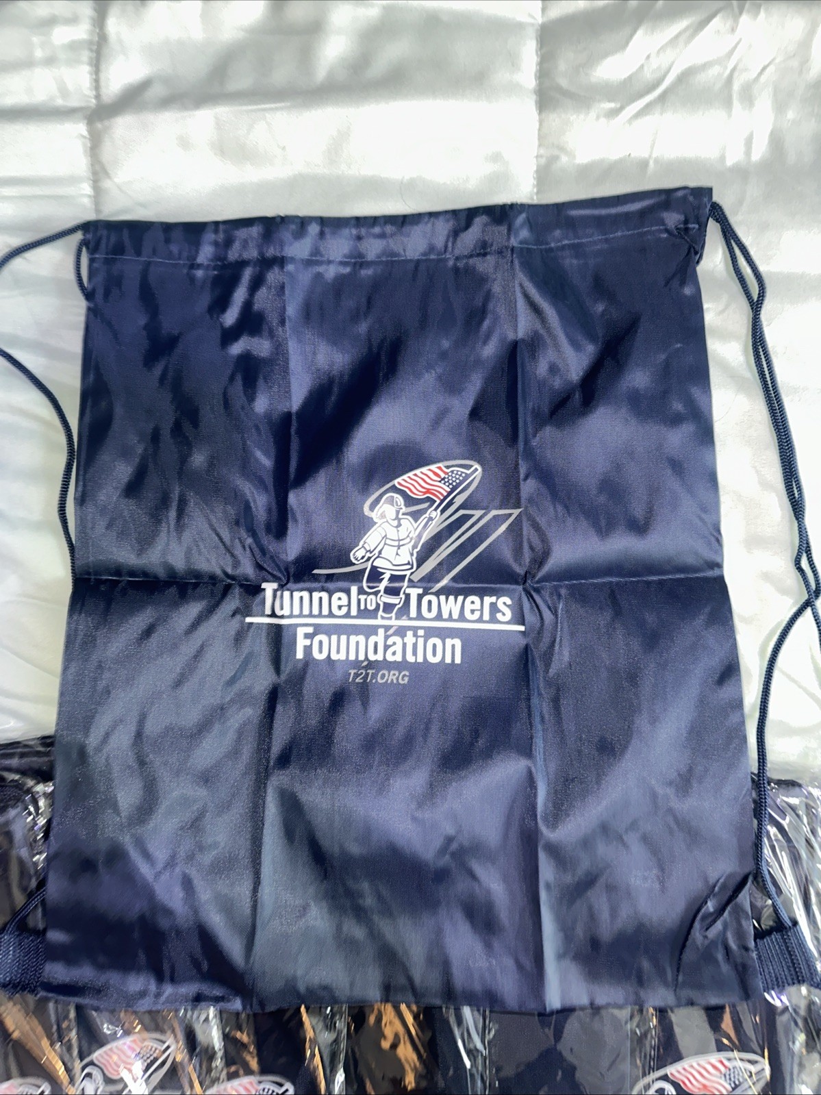 Tunnel to Towers Navy Blue Sling Bag – New 9/11 World Trade center