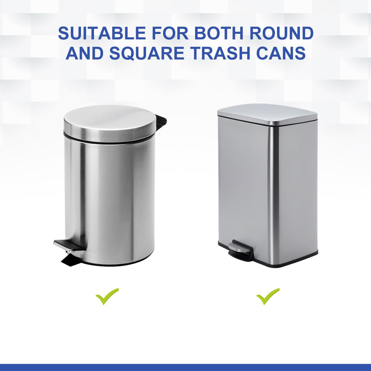 LANMU Trash Can Wall Protector and Stop Moving Backward, 4 Pcs Silicon Trash Can