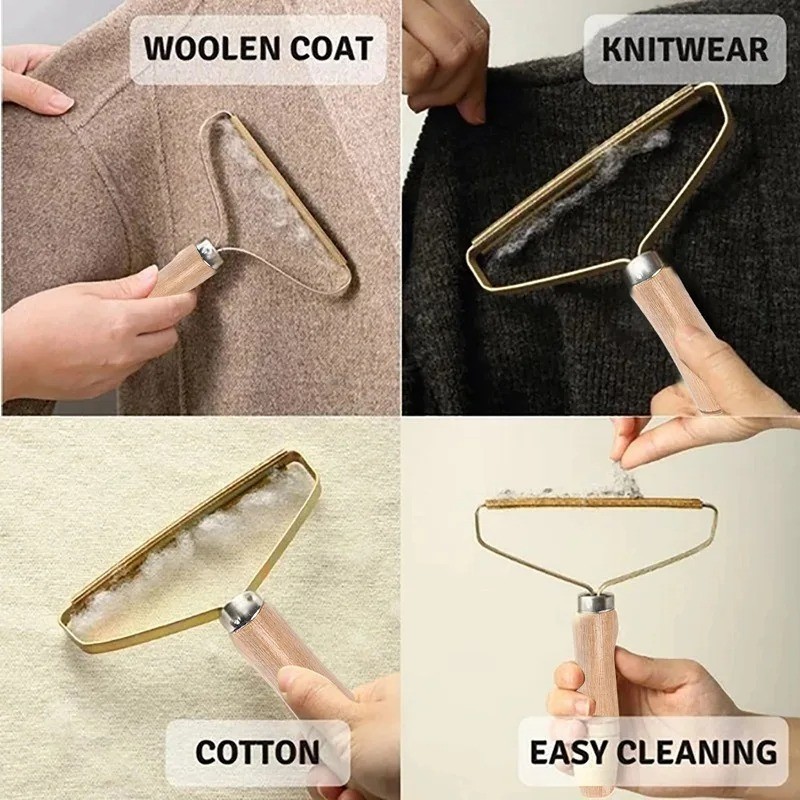 1pc Portable Lint Remover Brush Pet Hair Fabric Shaver Sofa Clothes Cleaner